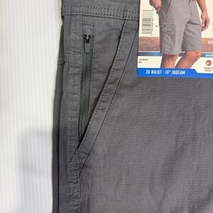 Copper & Co Men's Gray  Flex Cargo Shorts Size 36